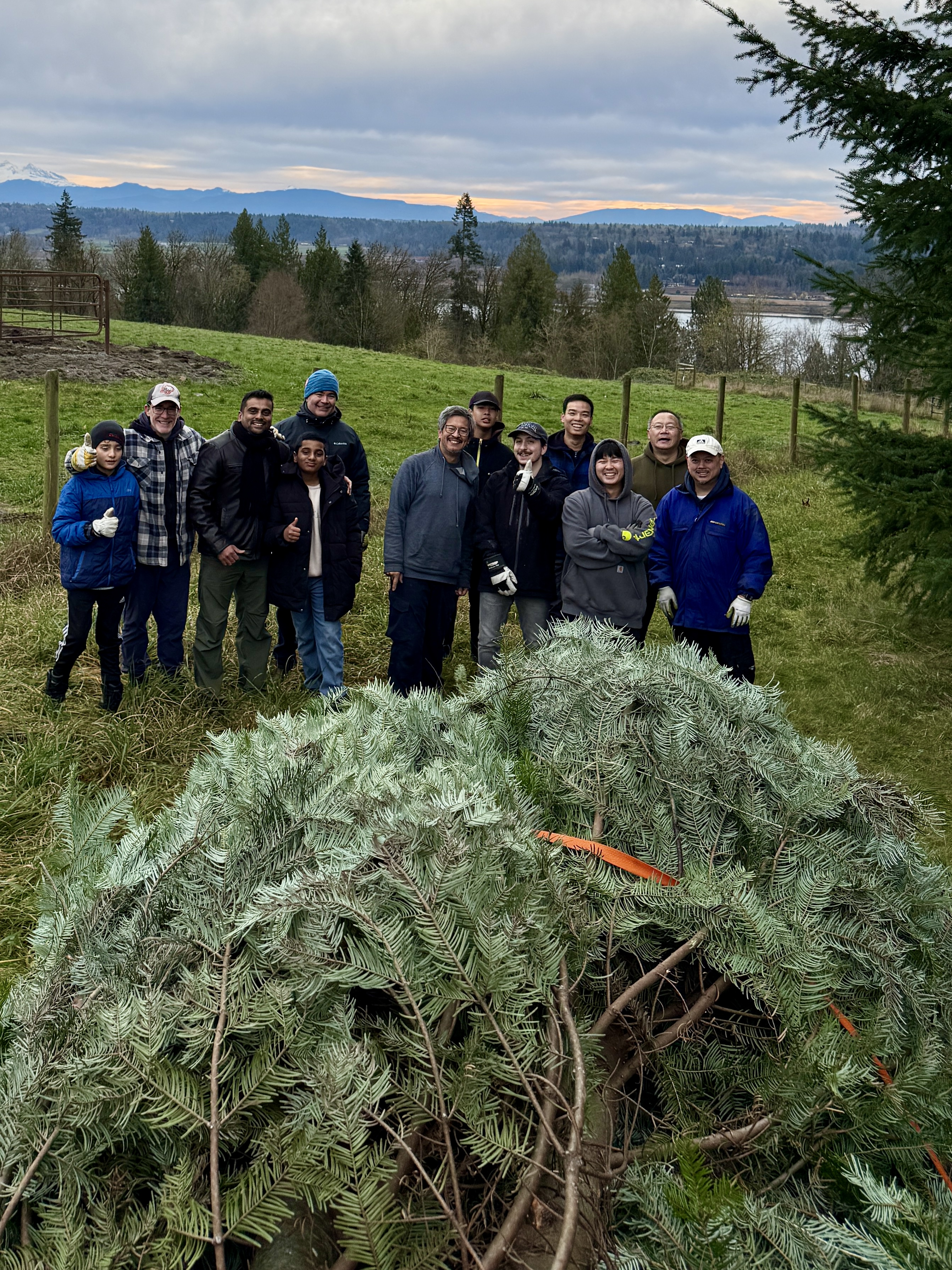 Christmas Tree Cutting — Nov 29, 2025 • Maple Ridge farm.